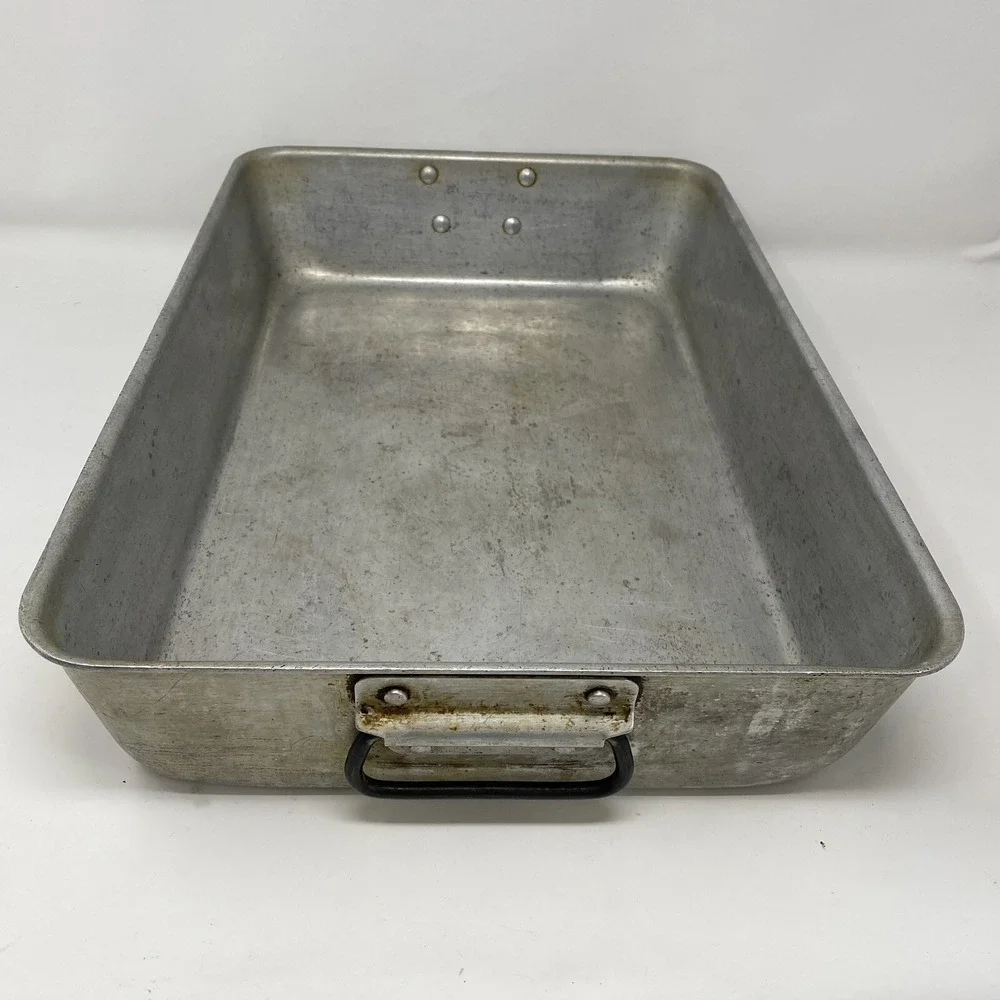 Vtg National‎ Sanitation Foundation NSF Commercial Aluminum Cookware 18x12x3.5